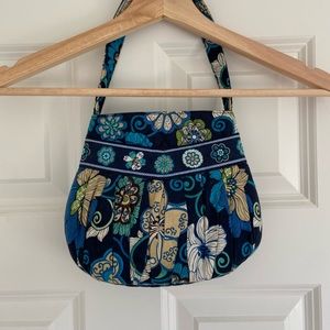 Vera Bradley Mod Floral Blue Hannah Bag & Wallet